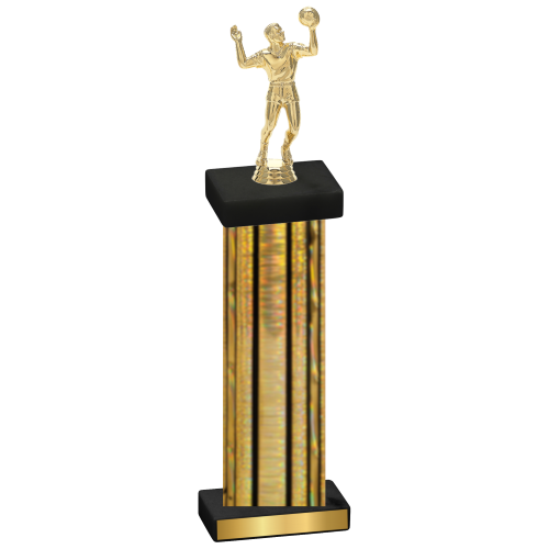 Single Gold Glacier Volleyball Trophy