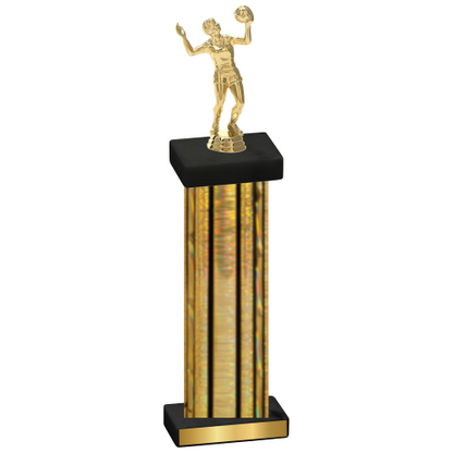 Single Gold Glacier Volleyball Trophy