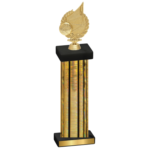 Single Gold Glacier Volleyball Trophy