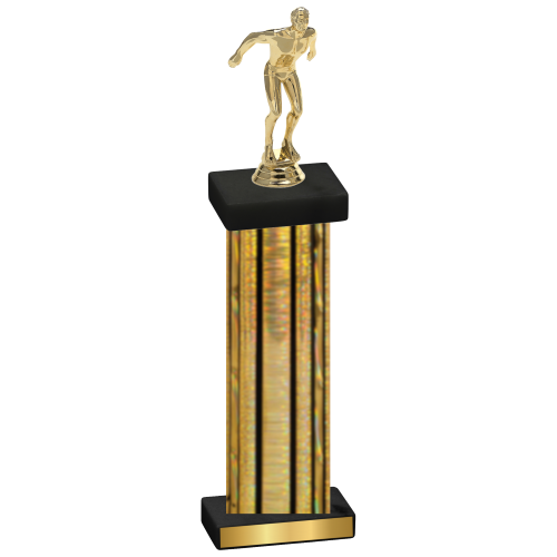 Single Gold Glacier Swimming Trophy