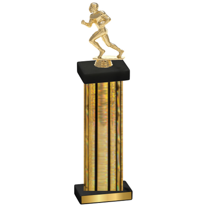 Single Gold Glacier Football Trophy