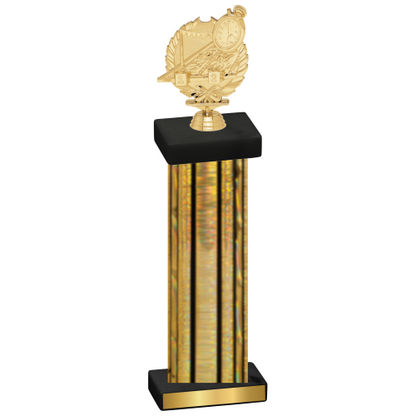 Single Gold Glacier Swimming Trophy