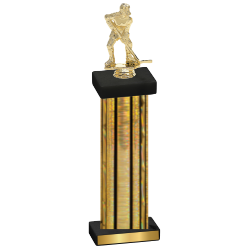 Single Gold Glacier Hockey Trophy