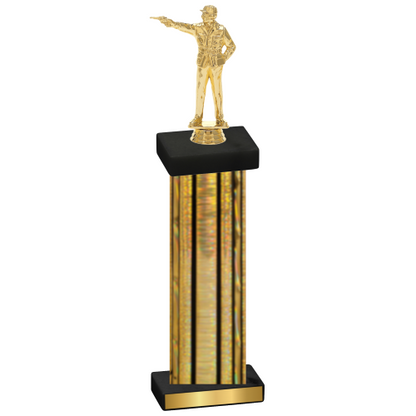 Single Gold Glacier Shooter Trophy