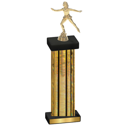 Single Gold Glacier Skater Trophy