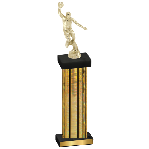 Single Gold Glacier Basketball Trophy