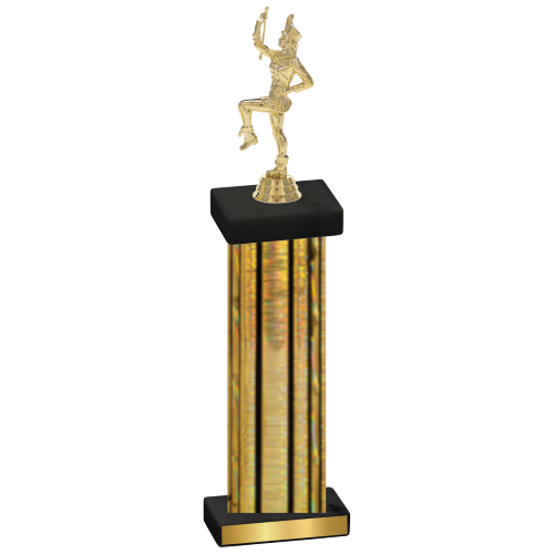 Single Gold Glacier Majorette Trophy