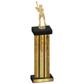 Single Gold Glacier Baseball Trophy
