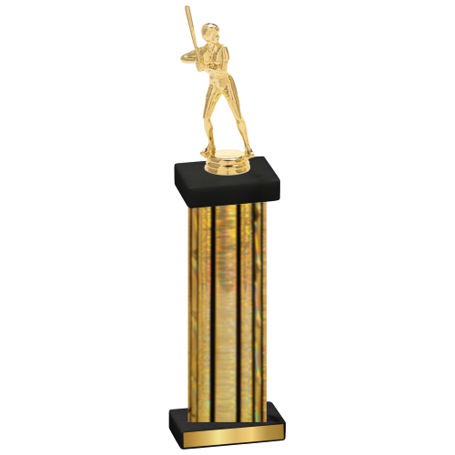 Single Gold Glacier Softball Trophy