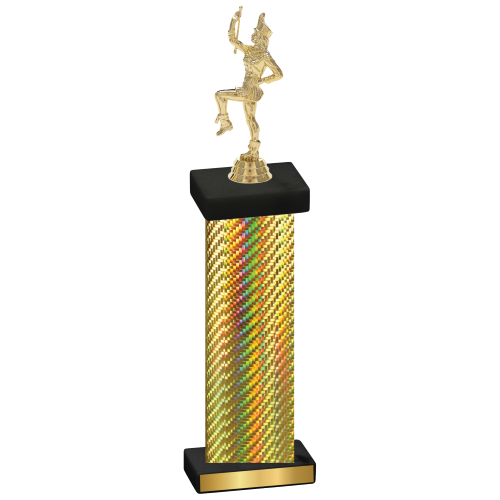 Single Gold Carbon Fiber Majorette Trophy