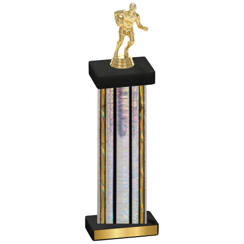 Single Silver Glacier Rugby Trophy