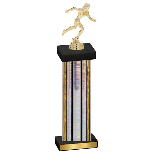 Single Silver Glacier Running Trophy