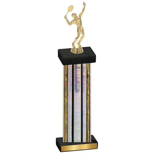 Single Silver Glacier Tennis Trophy