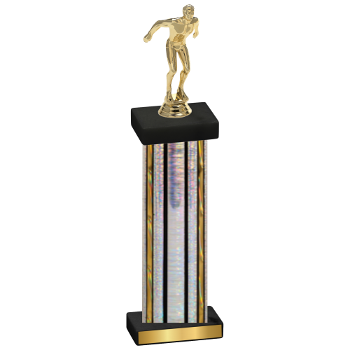 Single Silver Glacier Swimming Trophy