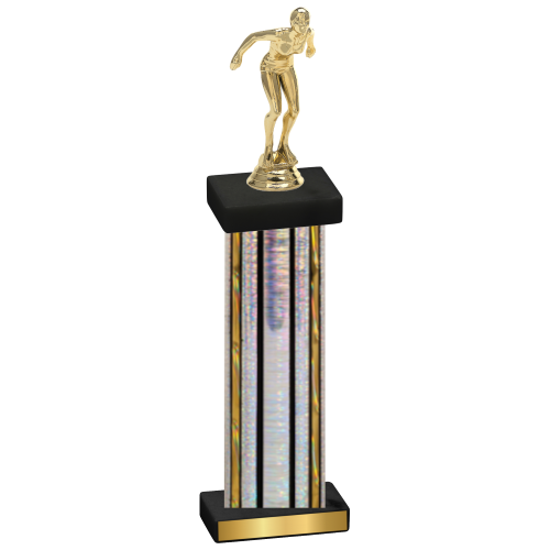 Single Silver Glacier Tennis Trophy