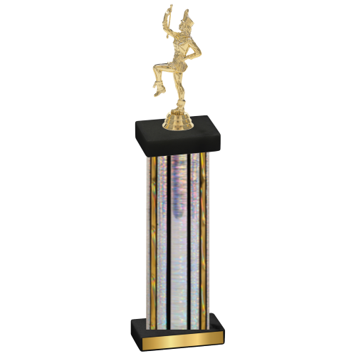 Single Silver Glacier Majorette Trophy