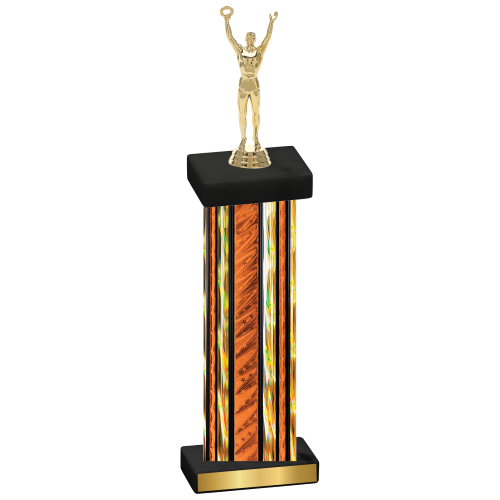 Single Orange Glacier Victory Trophy