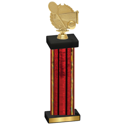 Single Red Glacier Tennis Trophy