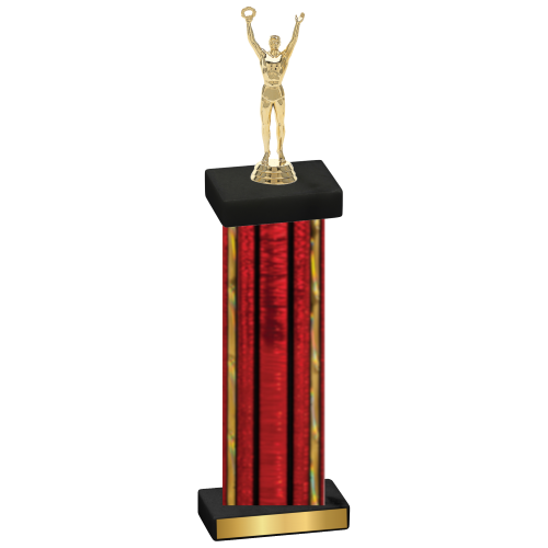 Single Red Glacier Victory Trophy