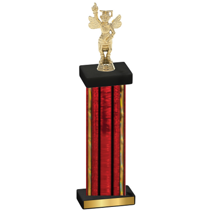 Single Red Glacier Academics Trophy