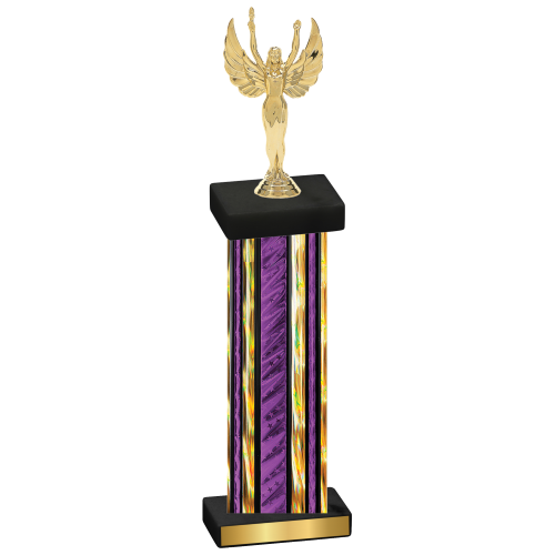 Single Purple Glacier Victory Trophy