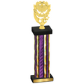Single Purple Glacier Pickleball Trophy