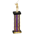 Single Purple Glacier Golf Trophy