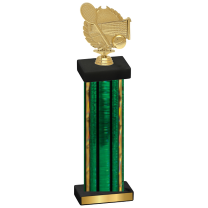 Single Green Glacier Tennis Trophy