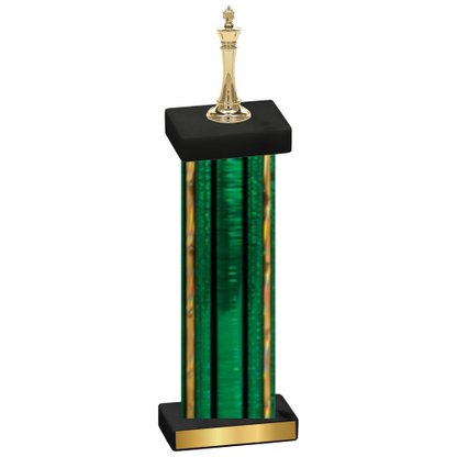 Single Green Glacier Chess Trophy