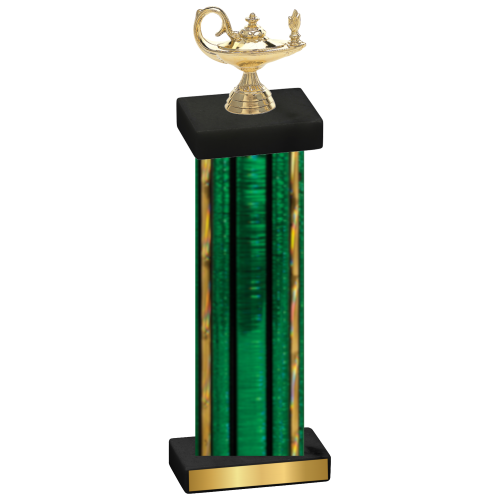 Single Green Glacier Academics Trophy