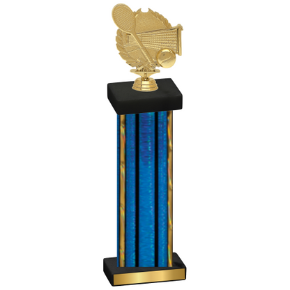 Single Blue Glacier Tennis Trophy