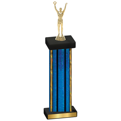 Single Blue Glacier Victory Trophy