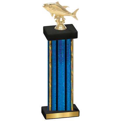 Single Blue Glacier Fishing Trophy