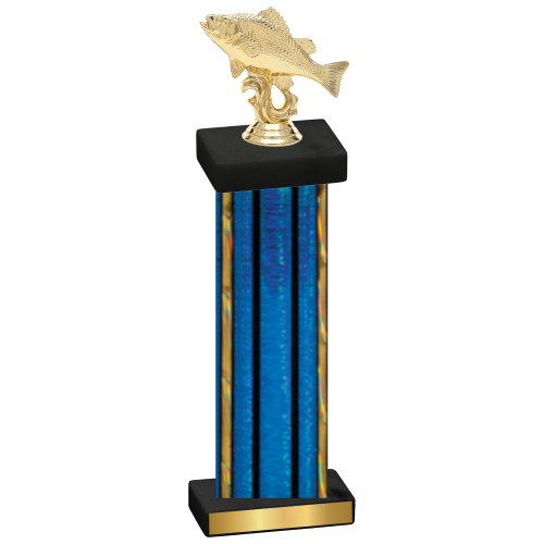 Single Blue Glacier Fishing Trophy