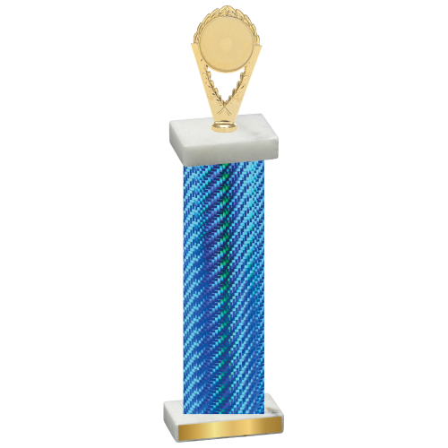 Single Blue Carbon Fiber Insert Trophy