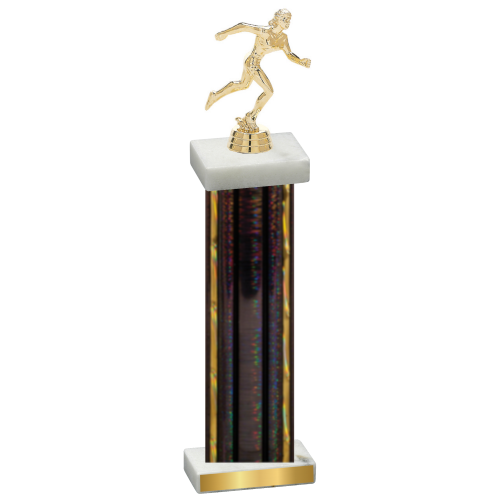 Single Black Glacier Running Trophy