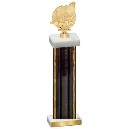 Single Black Glacier Swimming Trophy