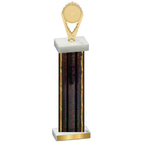 Single Black Glacier Insert Trophy