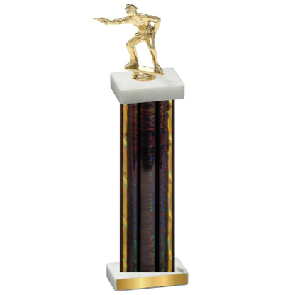 Single Black Glacier Shooter Trophy