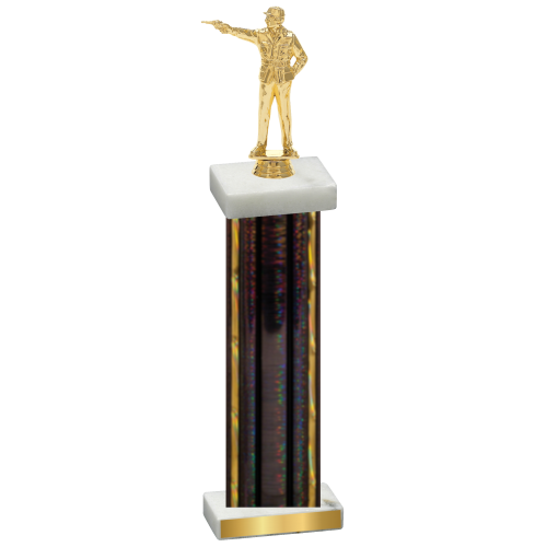 Single Black Glacier Shooter Trophy