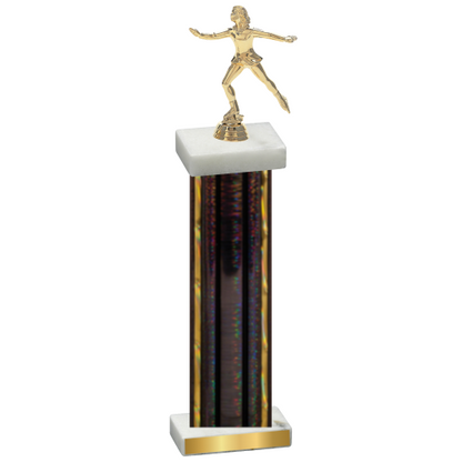 Single Black Glacier Skater Trophy