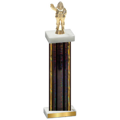 Single Black Glacier Holiday Trophy