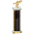 Single Black Glacier Fishing Trophy