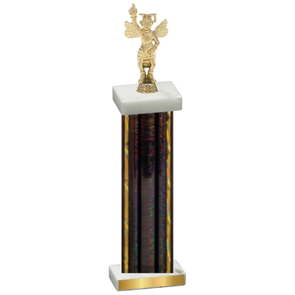 Single Black Glacier Academics Trophy