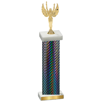 Single Black Carbon Fiber Victory Trophy