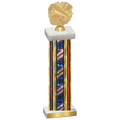 Single Flag USA Cheerleading Trophy
