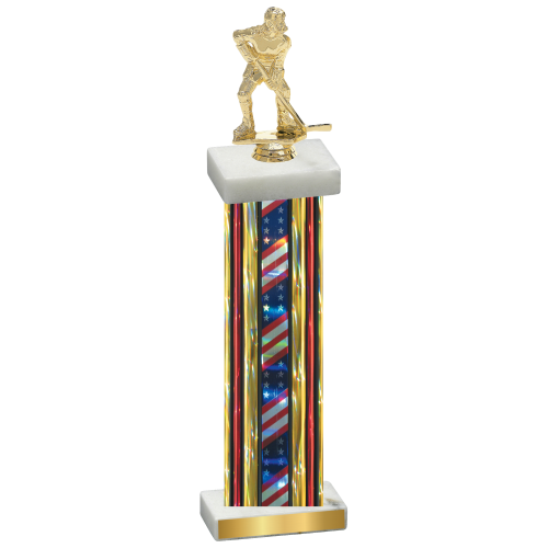 Single Flag USA Hockey Trophy