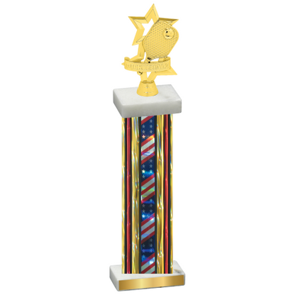 Single Flag USA Pickleball Trophy