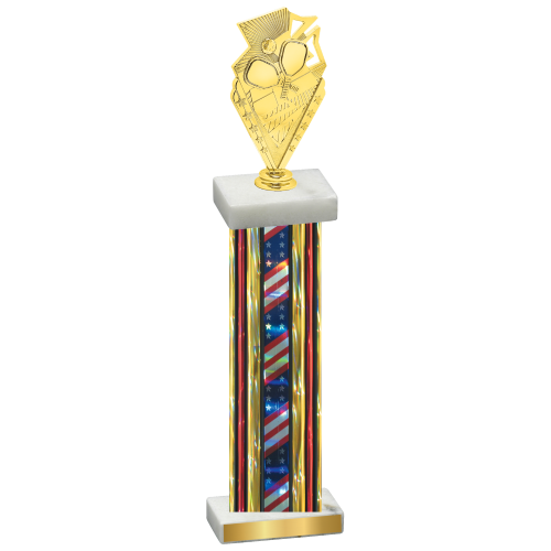 Single Flag USA Pickleball Trophy