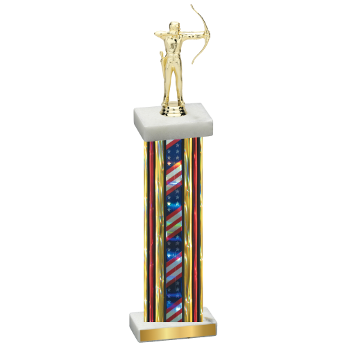 Single Flag USA Archery Trophy